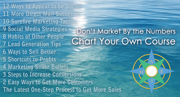 Don't Market by the Numbers
